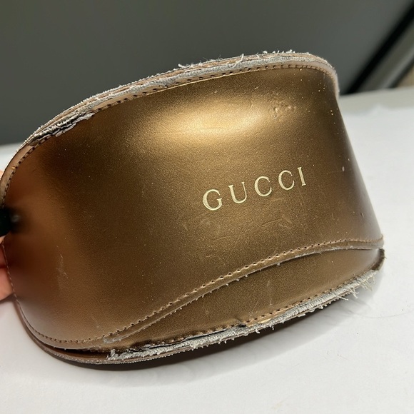Gucci Large Aviator Sunglasses Case Clutch - Picture 7 of 9